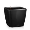 QUADRO LS 50 Self Watering Pot – High Gloss Black