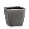 QUADRO LS 28 Self Watering Pot – Metallic Charcoal