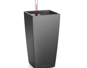 RONDO 32 Self Watering Pot - Metallic Charcoal