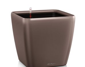 QUADRO LS 28 Self Watering Pot - Metallic Espresso.