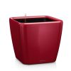 QUADRO LS 43 Self Watering Pot – High Gloss Scarlet Red