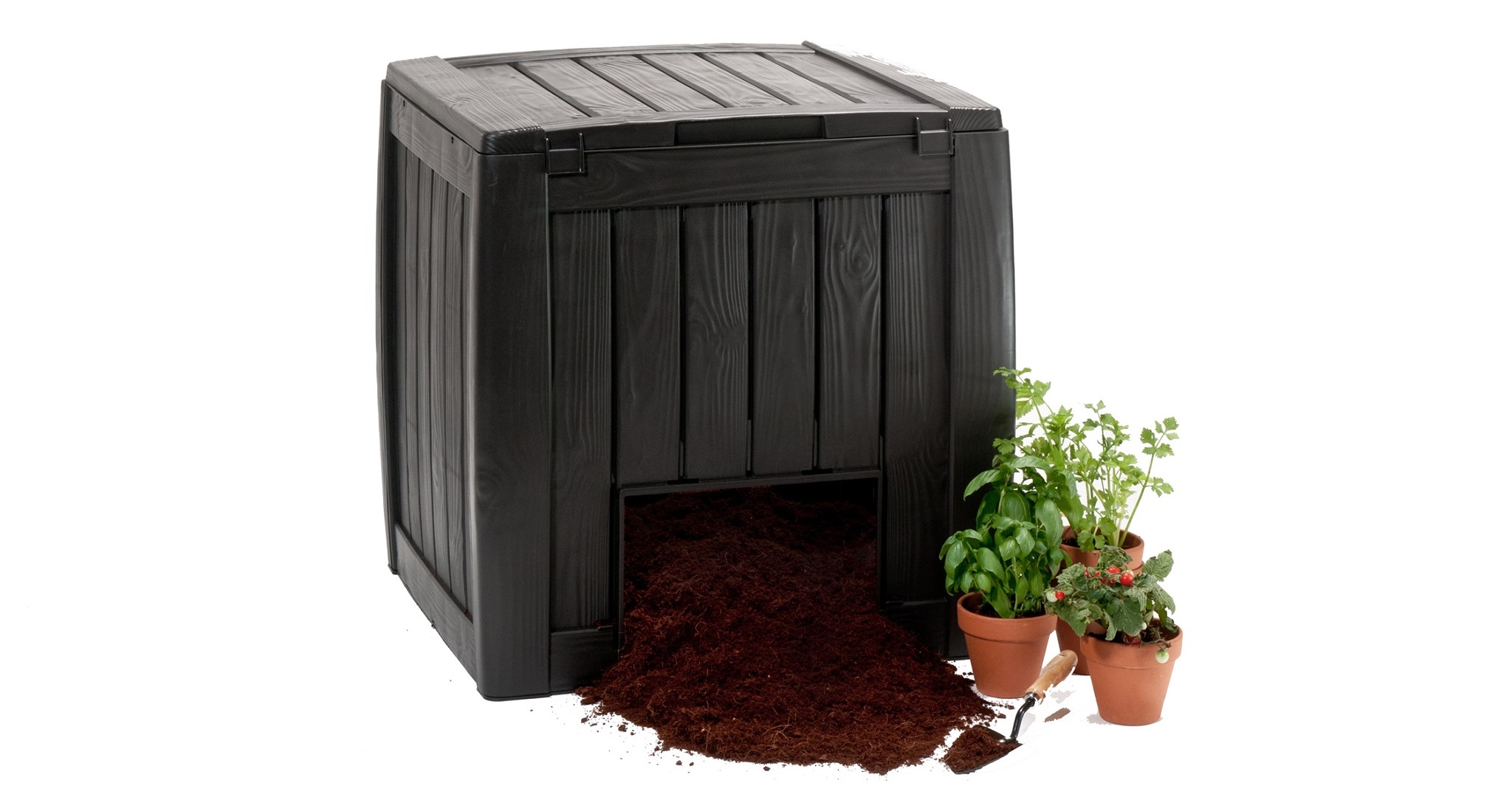 340lt Wood Look Composter
