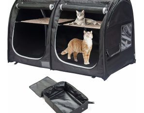 Pop Up House For Small Pets - Black