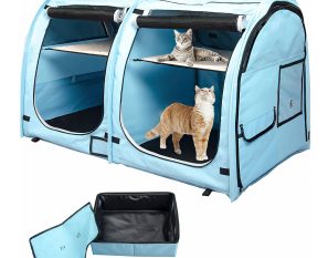 Pop Up House For Small Pets - Blue