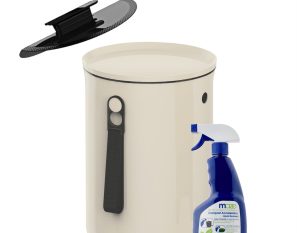 Skaza 9.6L Bokashi Organko 2 Composter - Cream White