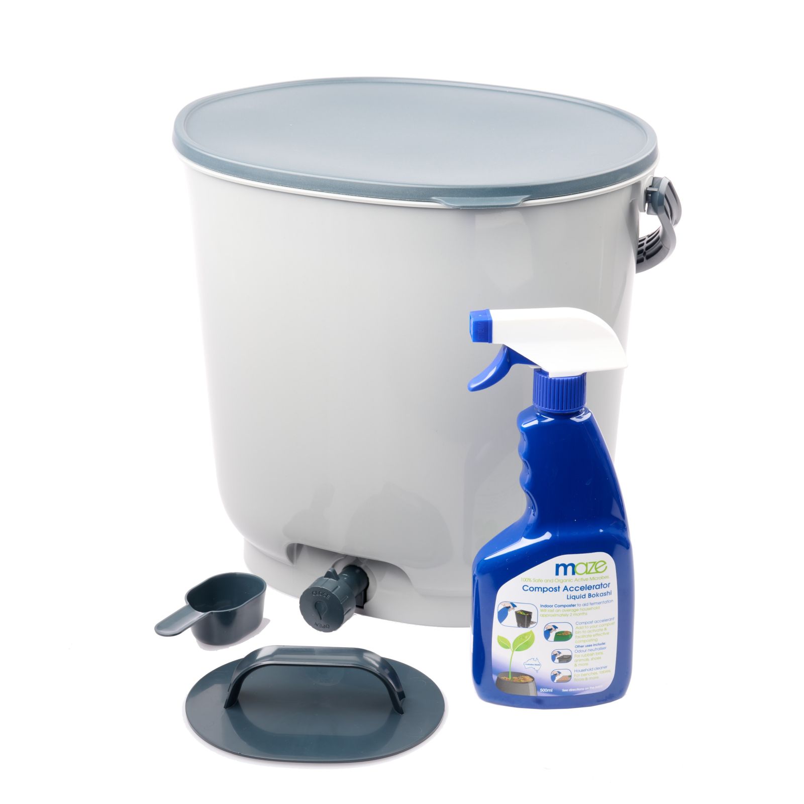 Skaza 15.3L Bokashi Organko Essential – Grey
