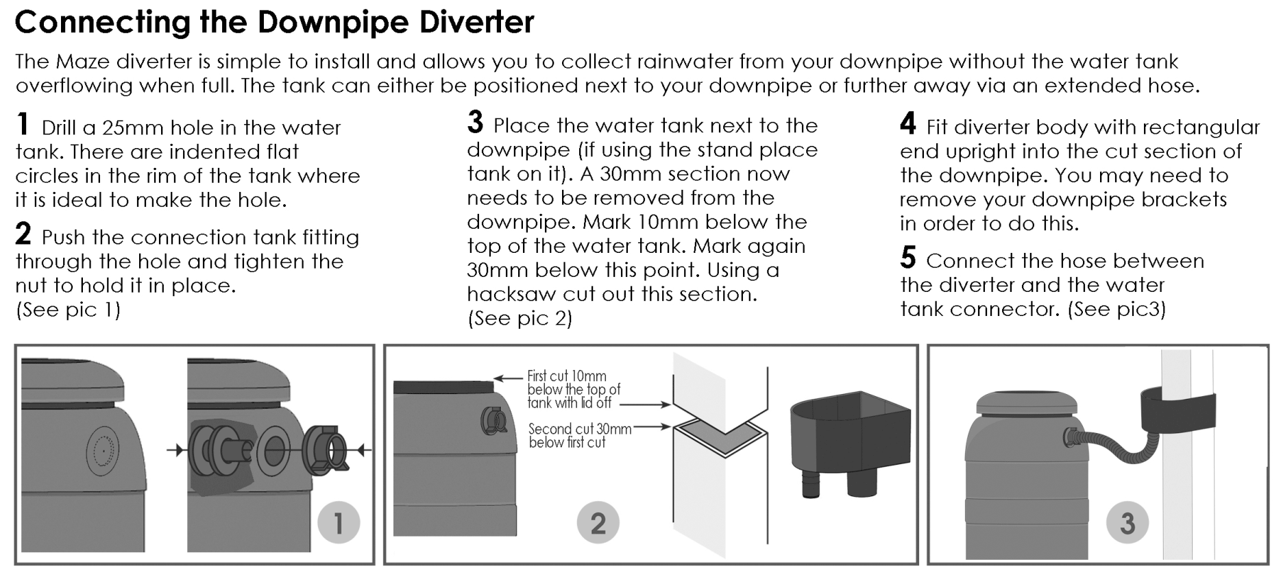 Downpipe Diverter V2