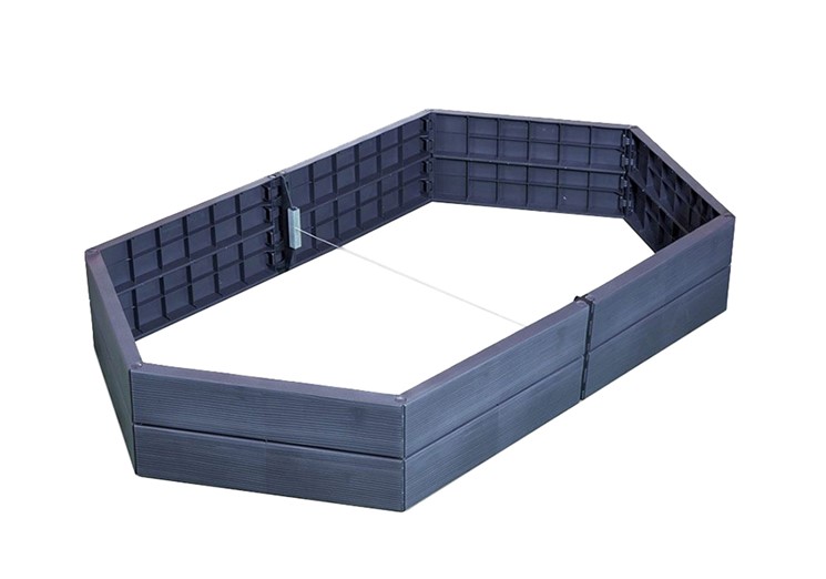 Large Hex ERGO Raised GARDEN Bed