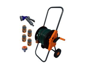 Portable Hose Cart with 30m hose.