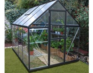 HYBRID 6'x8' GREY GREENHOUSE