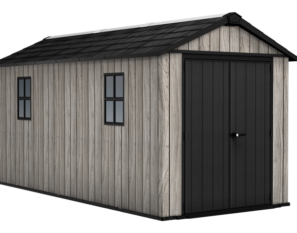 Keter Apex Shed 7.5x15 - Stormgrey Look (2.3 x 4.6m)