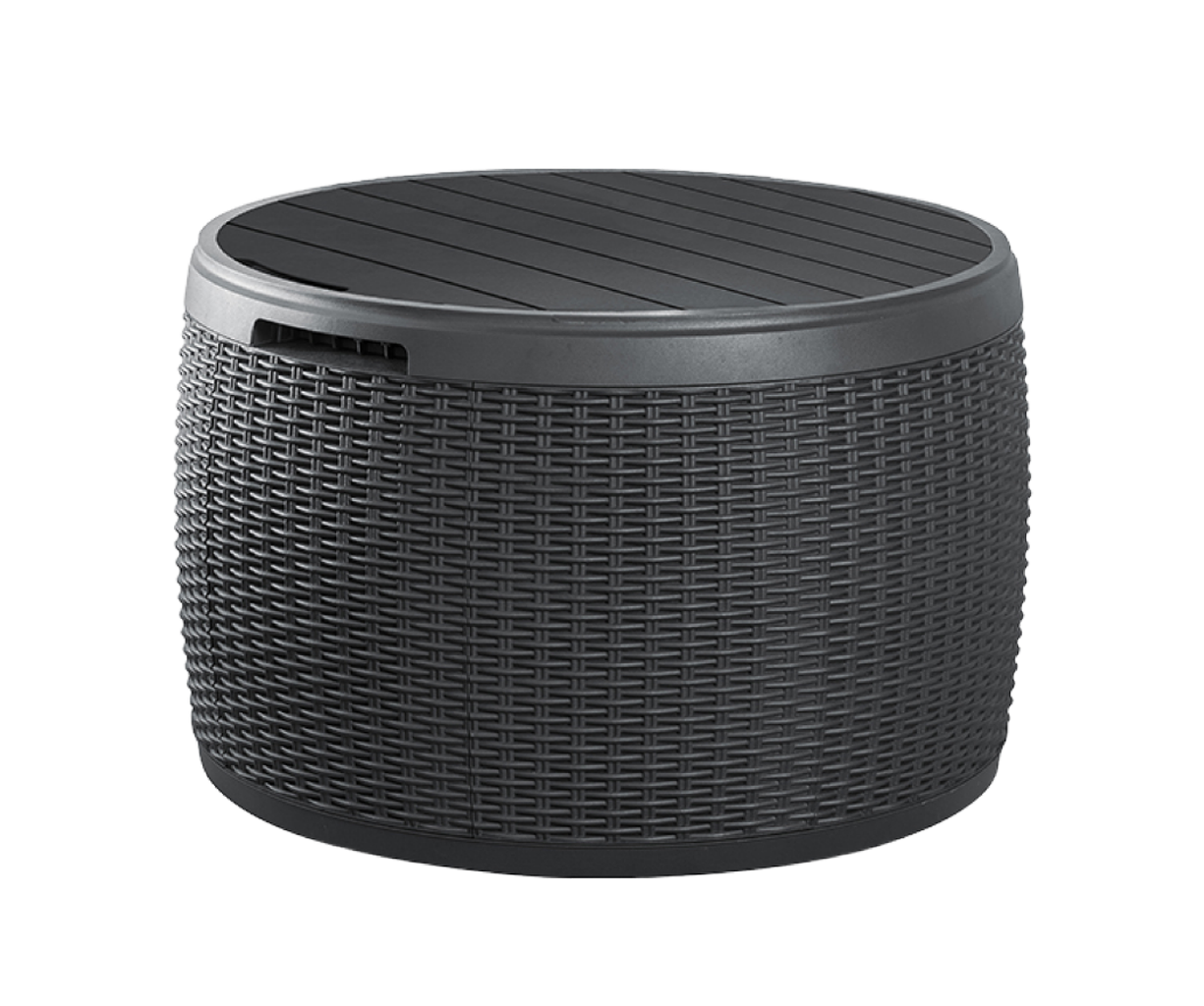 Keter Circa Rattan 140L Storage Box – Grey