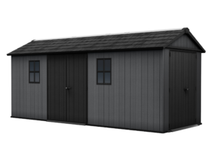 Keter Newton Plus Double Door Shed 7.5x17 (2.3 x 5.2m)