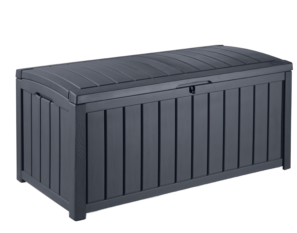 Keter Glenwood 390L Storage Box - Graphite