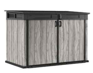 Keter Signature Horizontal Shed - Stormgrey Look