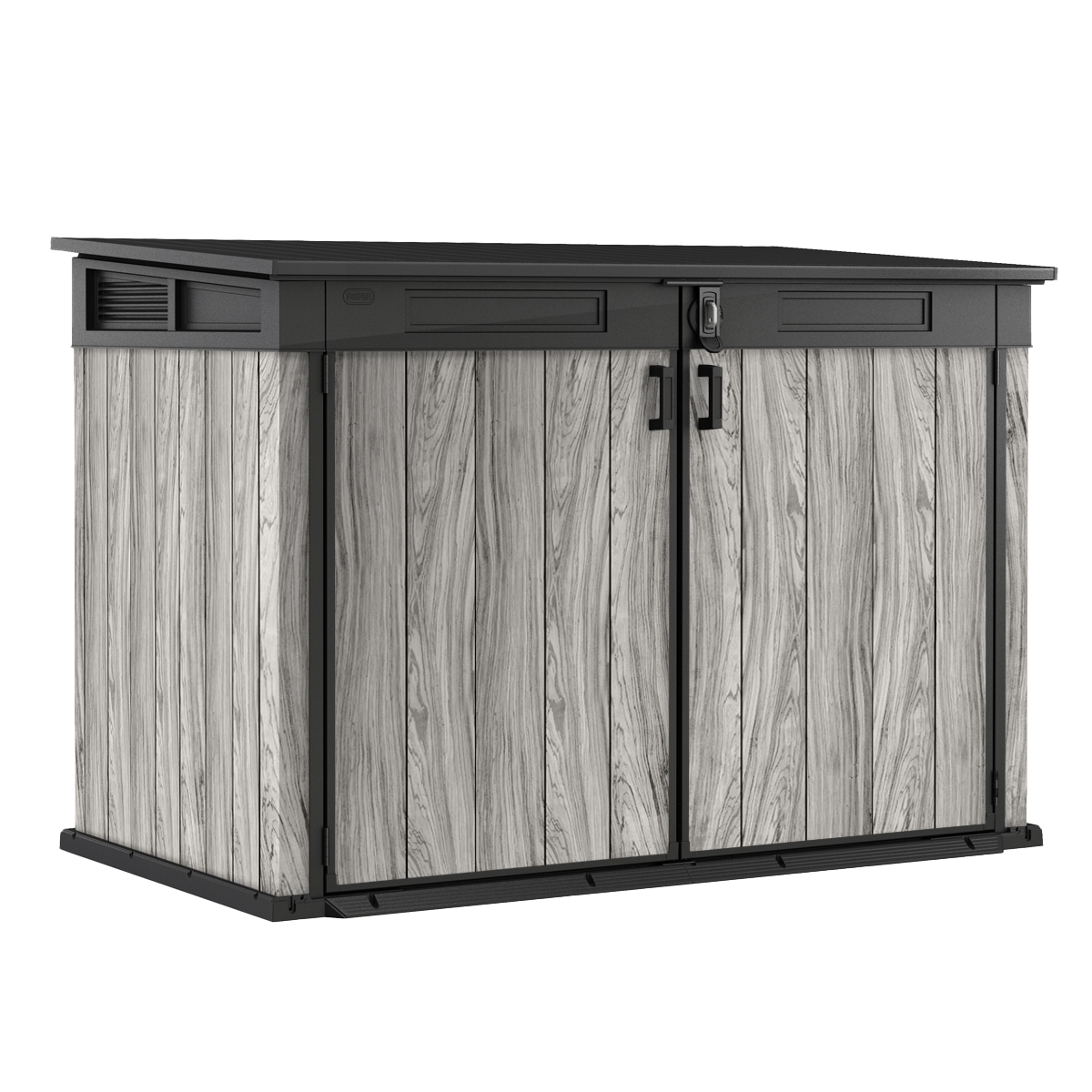 Keter Signature Horizontal Shed – Stormgrey Look