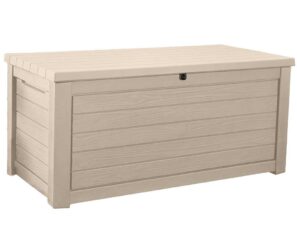 Keter Northwood 630L Outdoor Storage Box - Beige