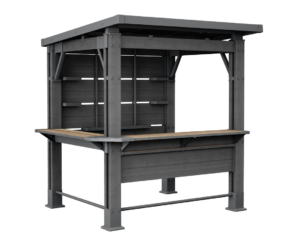 Keter Bar Gazebo - Grey