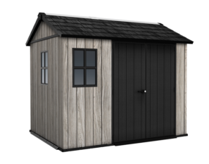 Keter Apex Shed 7.5x9 - Stormgrey Look (2.3 x 2.9m)