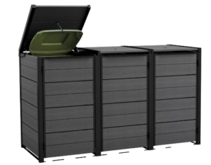 Keter Hideaway - 3 Bin (Grey)