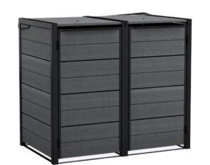 Keter  Hideaway - 2 Bin (Grey)