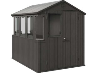 Keter 6'x8' Potting / Grow Shed - Grey