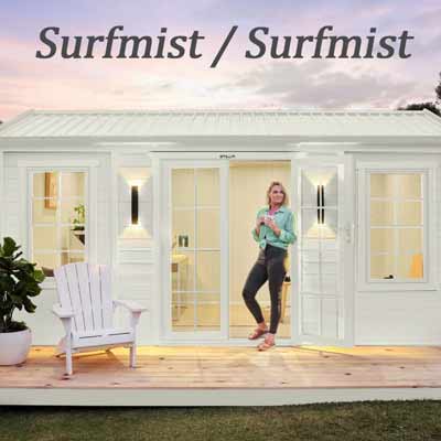 Surfmist walls / Surfmist roof