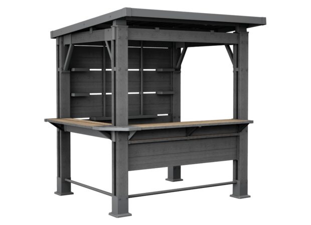 Keter Bar Gazebo - Grey