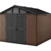 Keter Stronghold Shed 10 x 11.5 Brown (3 x 3.5M)