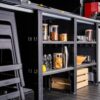 Keter Signature Outdoor Garden Bar - Walnut Look image 23