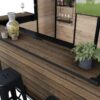 Keter Signature Outdoor Garden Bar - Walnut Look image 28