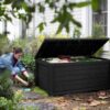 Keter Northwood 630L Outdoor Storage Box - Graphite image 15