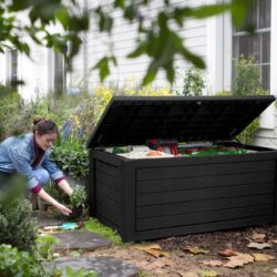 Keter Northwood 630L Outdoor Storage Box - Graphite image 15