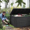 Keter Northwood 630L Outdoor Storage Box - Graphite image 11