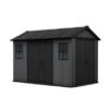 PRE ORDER: DEC. - Keter Newton Plus Double Door Shed 7.5x11 (2.3 x 3.4m)