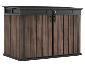 Keter Signature Horizontal Shed - Rosewood Look 2020L