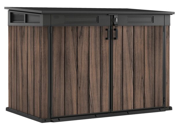 Keter Signature Horizontal Shed - Rosewood Look 2020L