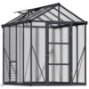 GLORY 6' x 8' Premium Greenhouse - Grey Frame (2.0m x 2.5m)