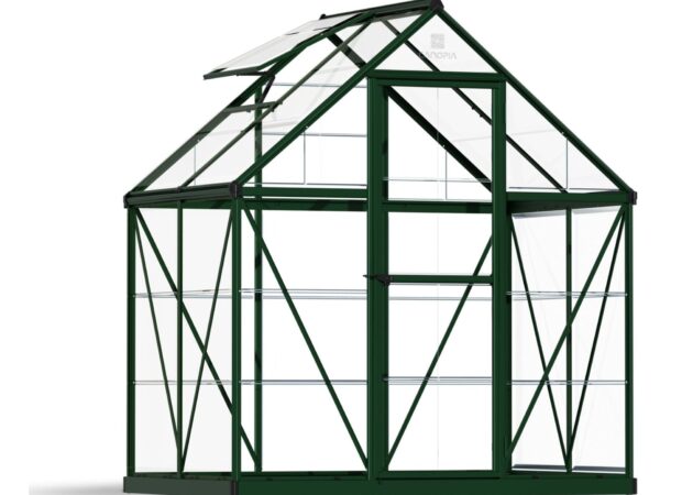 6' x 4' Harmony Greenhouse (1.9m x 1.3m) Green Frame