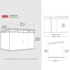 Keter Signature Pent 11x7 Shed - Walnut Look (3.4 x 2.2m)
