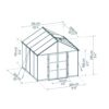 10' x 10' ARIA Greenhouse (3.2m x 3.1m)