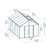 10' x 15' ARIA Greenhouse (3.2m x 4.6m)