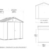 Keter Stronghold Shed 8 x 6 (2.5 x 1.7m)
