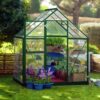 6' x 4' Harmony Greenhouse (1.9m x 1.3m) Green Frame