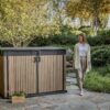 Keter Signature Horizontal Shed - Venetian Brown 2020L image 6