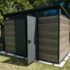 Keter Signature Pent 11x7 Shed - Walnut Look (3.4 x 2.2m)