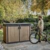 Keter Signature Horizontal Shed - Venetian Brown 2020L image 8