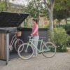 Keter Signature Horizontal Shed - Rosewood Look 2020L image 8