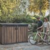Keter Signature Horizontal Shed - Rosewood Look 2020L image 12