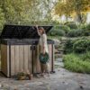 Keter Signature Ashwood look Shed 2020L image 13